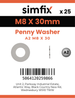 Simfix product label - KABA20843015-D