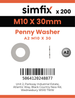 Simfix product label - KABA21053015-T