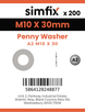 Simfix product label - KABA21053015-T