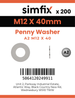 Simfix product label - KABA21254015-T