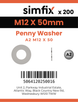 Simfix product label - KABA21255050-T