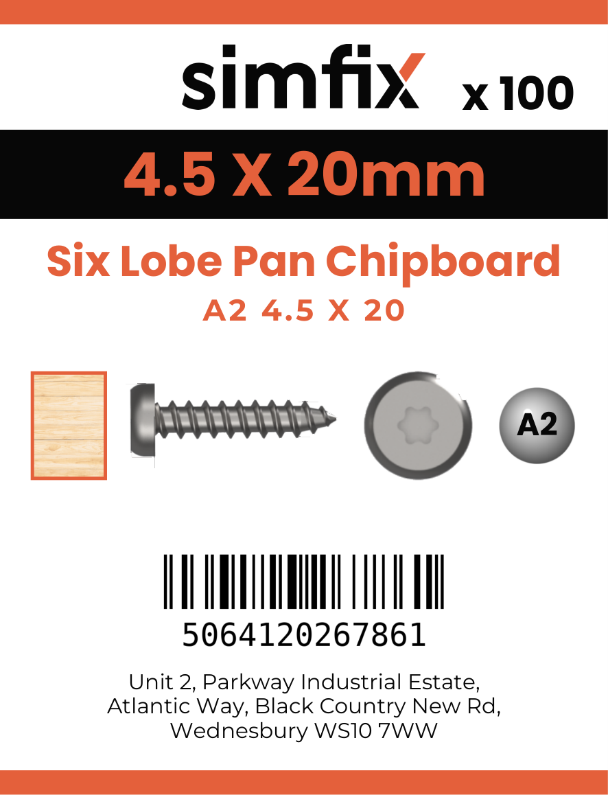 Simfix product label - KTA245020-D