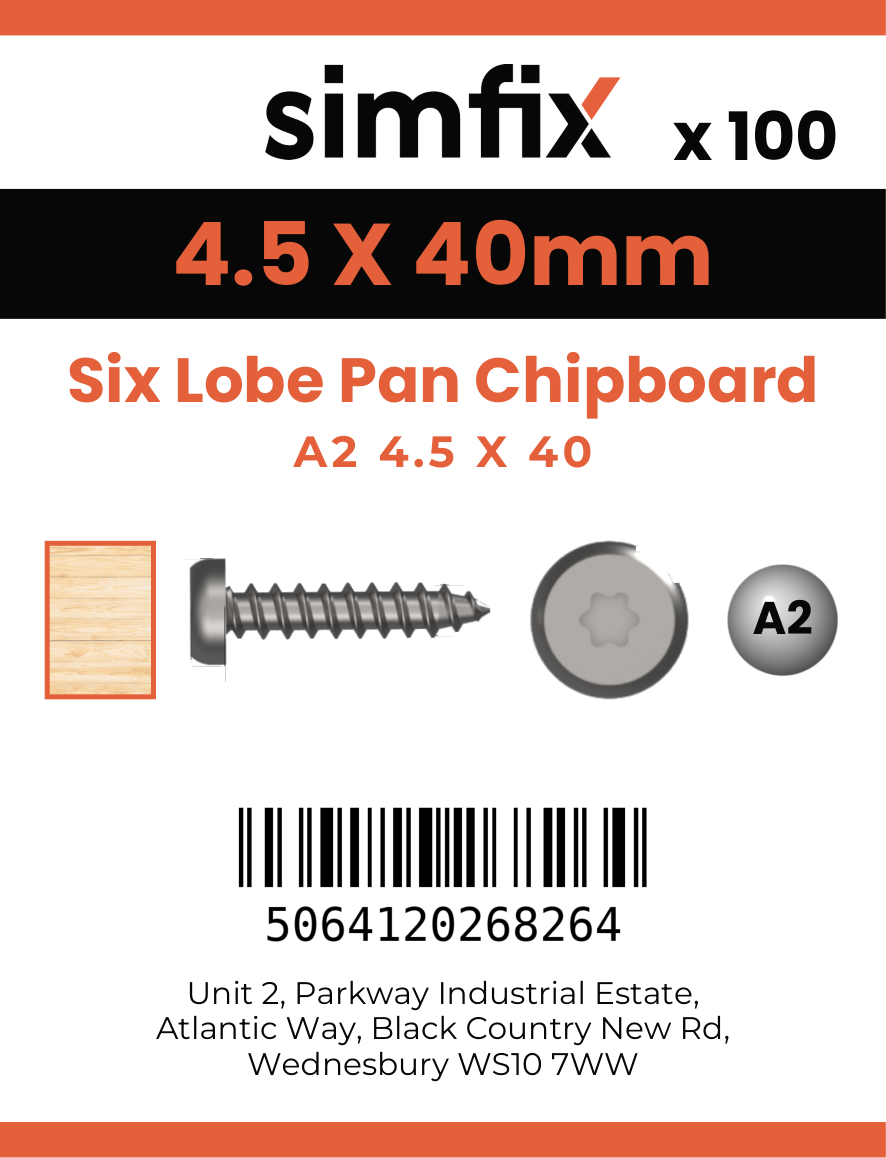 Simfix product label - KTA245040FT-D