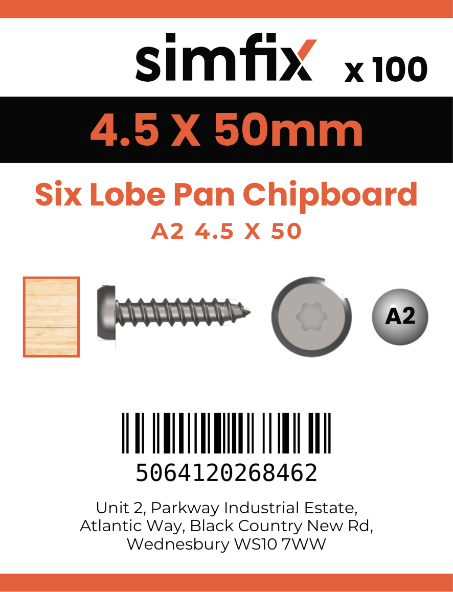 Simfix product label - KTA245050-D