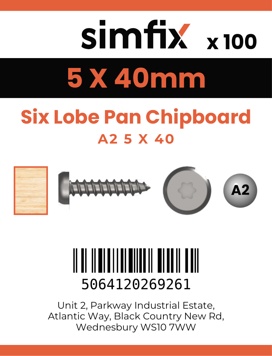 Simfix product label - KTA250040-D