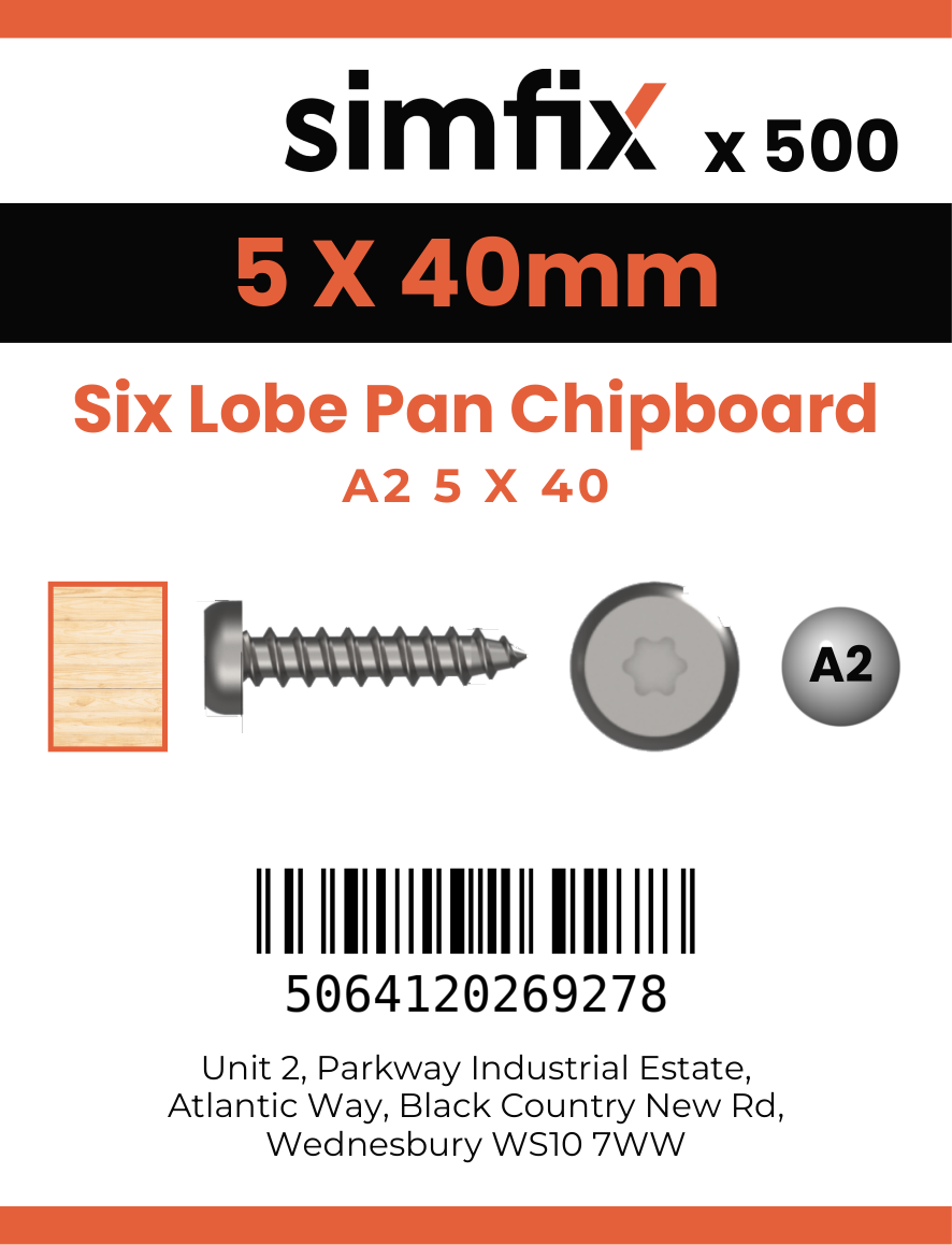 Simfix product label - KTA250040-T