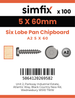 Simfix product label - KTA250060-D