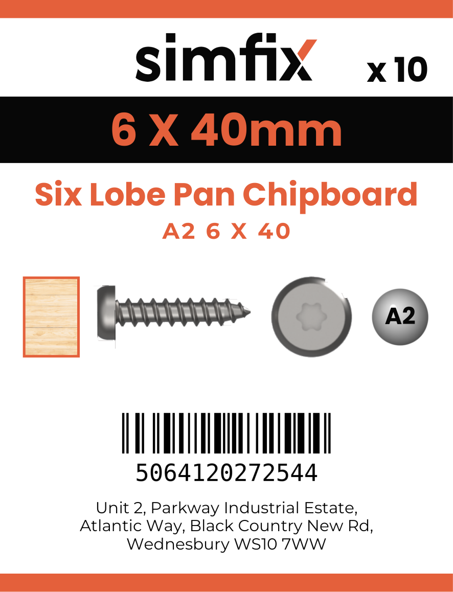 Simfix product label - KTA260040-D