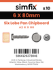 Simfix product label - KTA260080-D