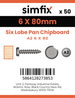 Simfix product label - KTA260080-T