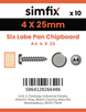 Simfix product label - KTA440025-D