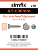 Simfix product label - KTA445030-D