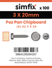 Simfix product label - KXTBA230020-D
