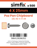 Simfix product label - KXTBA240025-T