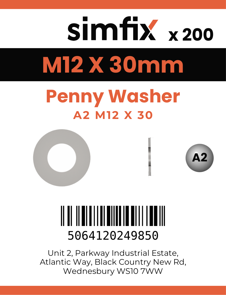 Simfix product label - PENNYA212030-T