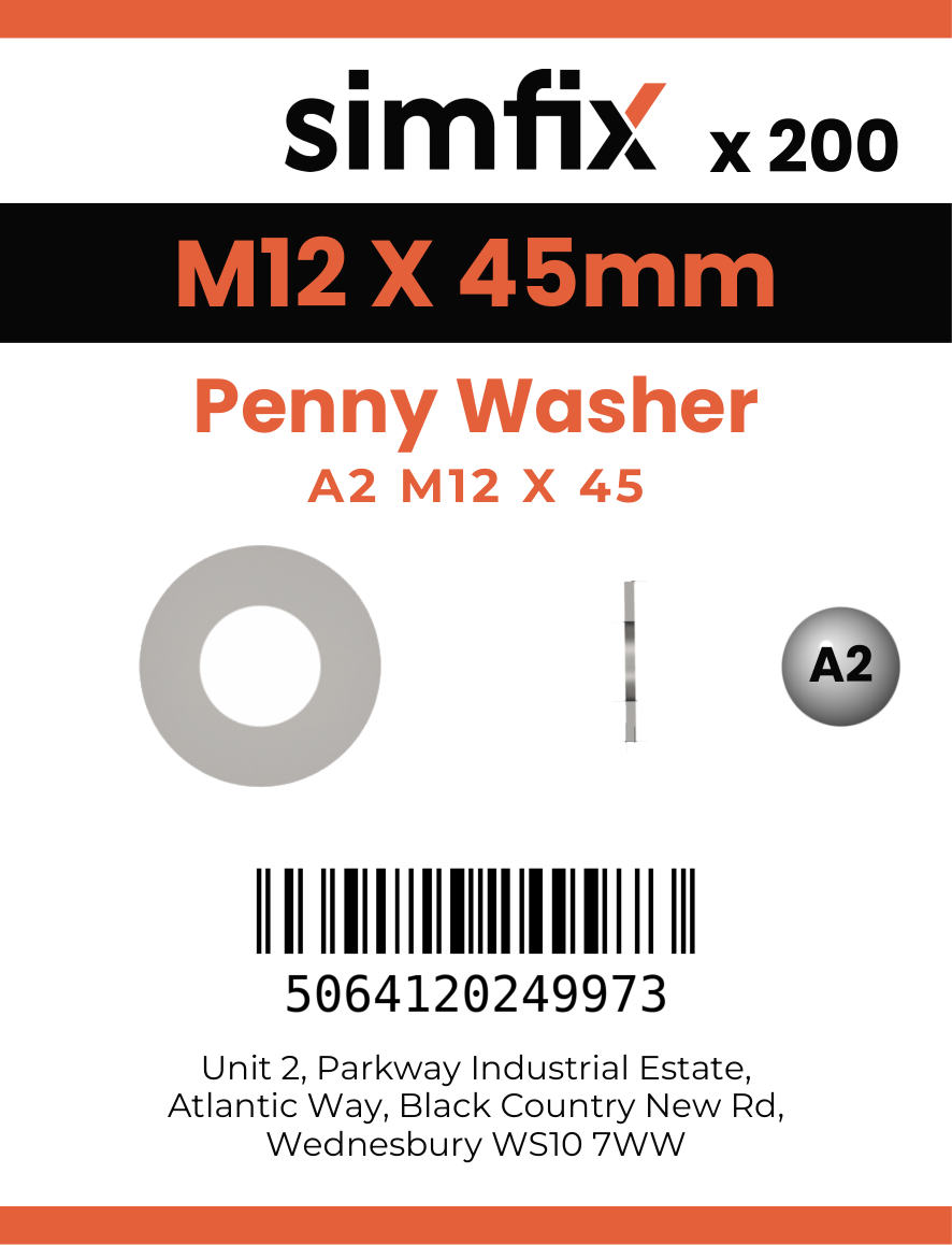 Simfix product label - PENNYA212045-T