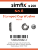 Simfix product label - SCUPWA2N08-T