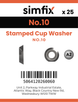 Simfix product label - SCUPWA2N10-D