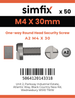Simfix product label - SECF04030-T