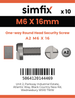 Simfix product label - SECF06016-D