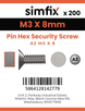 Simfix product label - SECF170506-T