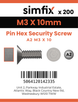 Simfix product label - SECF170510-T