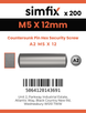 Simfix product label - SECF170630-T