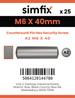 Simfix product label - SECF170755-D