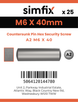 Simfix product label - SECF170755-D
