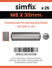 Simfix product label - SECF170840-D