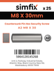 Simfix product label - SECF170840-D