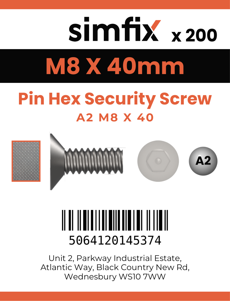 Simfix product label - SECF170850-T