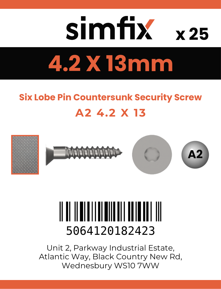 Simfix product label - SECF173647-D