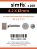 Simfix product label - SECF173647-T