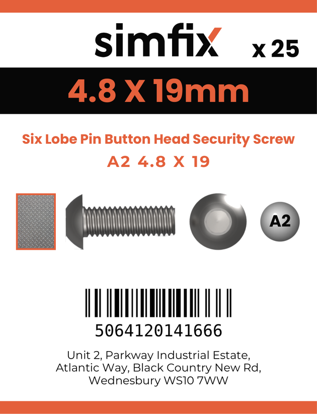 Simfix product label - SECF173760-D