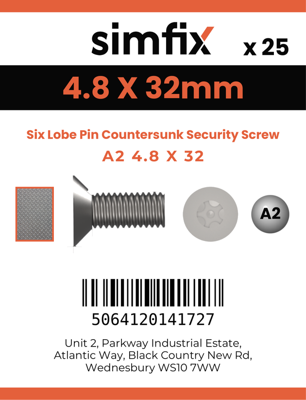 Simfix product label - SECF173775-D