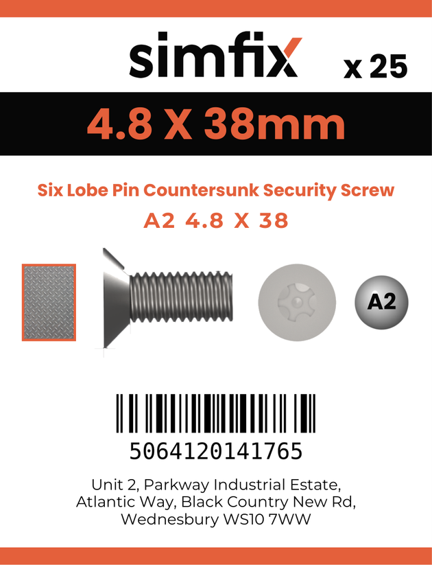 Simfix product label - SECF173782-D