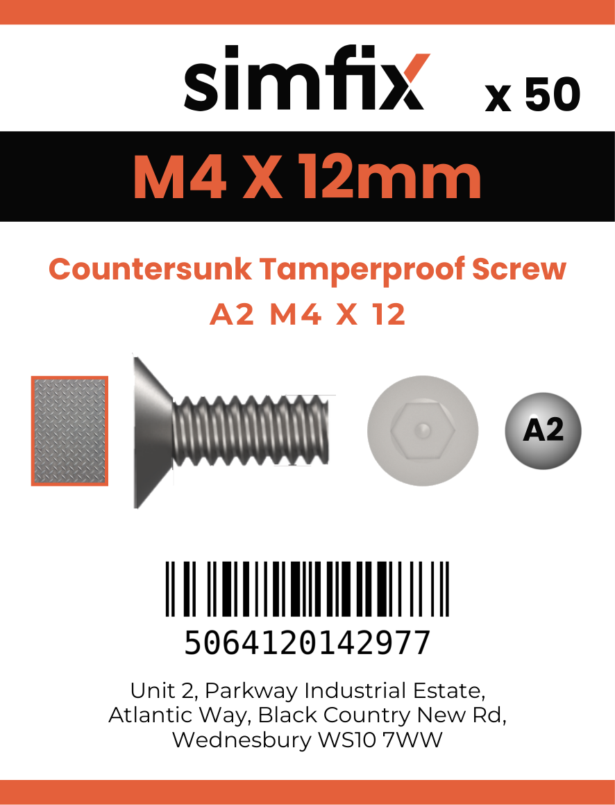 Simfix product label - SECF176075-T