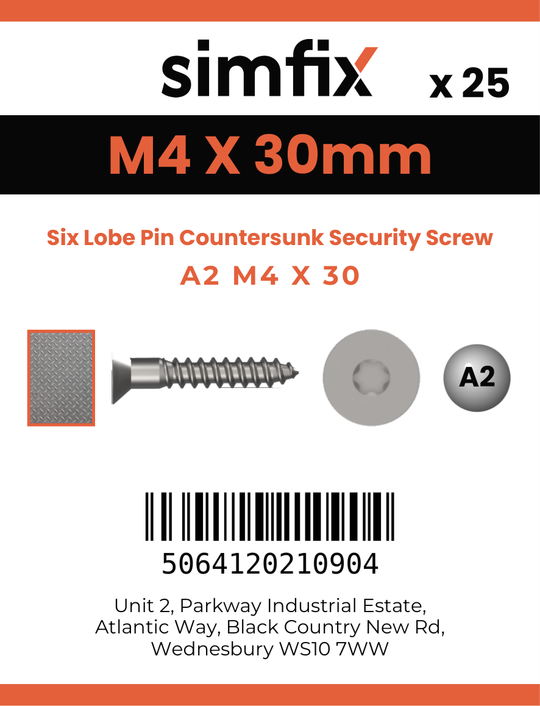 Simfix product label - SECF176115-D