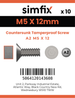 Simfix product label - SECF176225-D