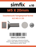 Simfix product label - SECF176245-D