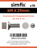 Simfix product label - SECF176255-D