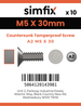 Simfix product label - SECF176265-D