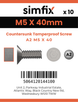 Simfix product label - SECF176275-D