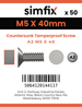 Simfix product label - SECF176275-T