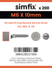 Simfix product label - SECF176355-T