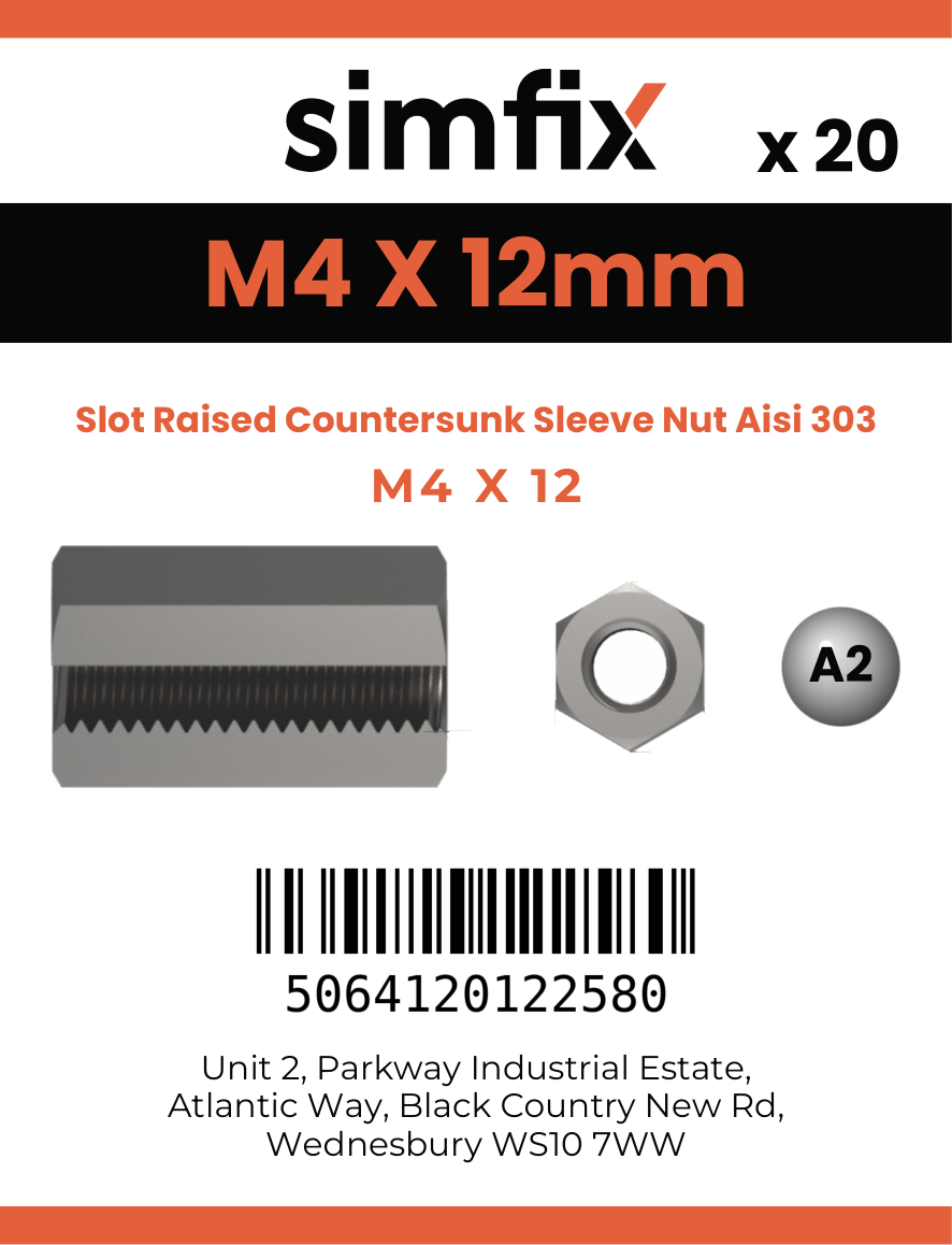 Simfix product label - SLN-RC-A104012-D