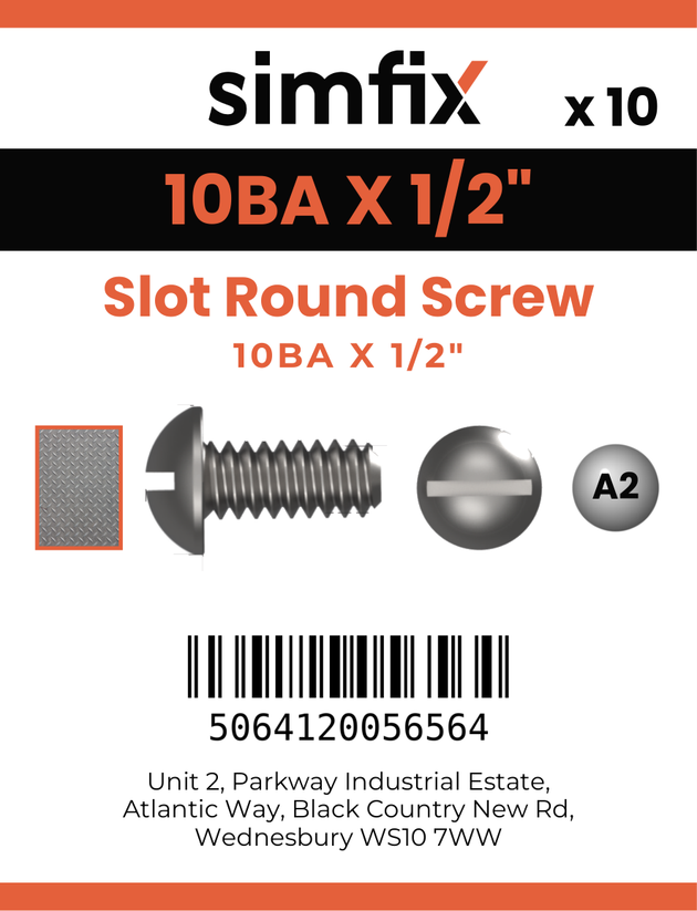 Simfix product label - SRBAA110012-D