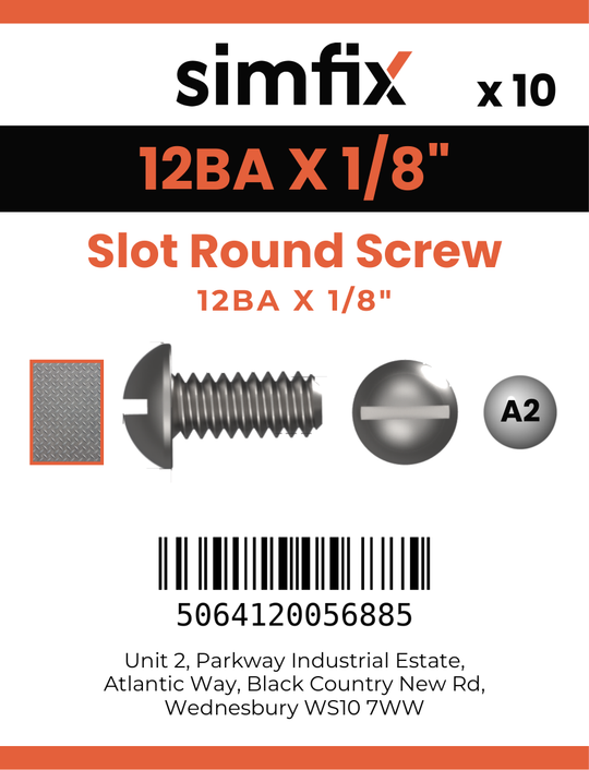 Simfix product label - SRBAA112003-D