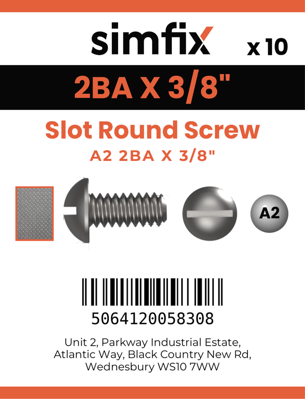 Simfix product label - SRBAA22010-D